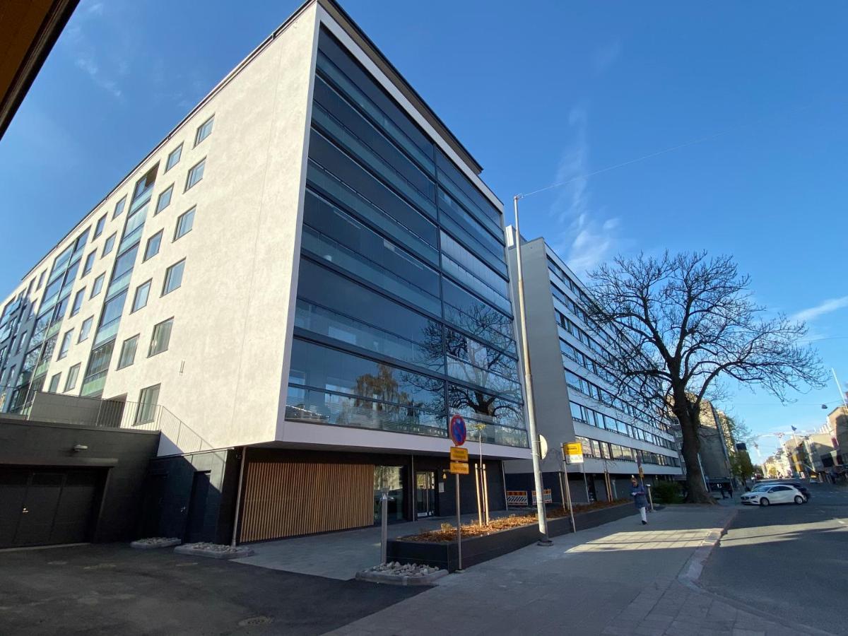 Parvekkeellinen Yksioe Keskustassa Turku Exterior foto